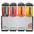 Commercial Beverage Dispenser, 4 Tanks 12 L Per Tank Juice Dispenser, 510W Stainless Steel Ice Tea Drink Machine with 7℃-12℃ Cooling Temperature, for Cold Drink Restaurant Bar Party