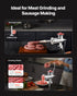 Heavy Duty Meat Grinder Manual Sausage Filler Stainless Steel with Clamp