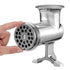 Heavy Duty Meat Grinder Manual Sausage Filler Stainless Steel with Clamp
