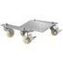 2 Pack Tire Wheel Dollies 2200lb Car Skates 12x16in Steel Vehicle Dolly