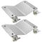 VEVOR 2 Pcs Tire Wheel Dollies 12"X16" Platform Size Wheel Car Dolly 3" Caster Wheel Dolly for Vehicle Car Auto Repair (2 Pcs)