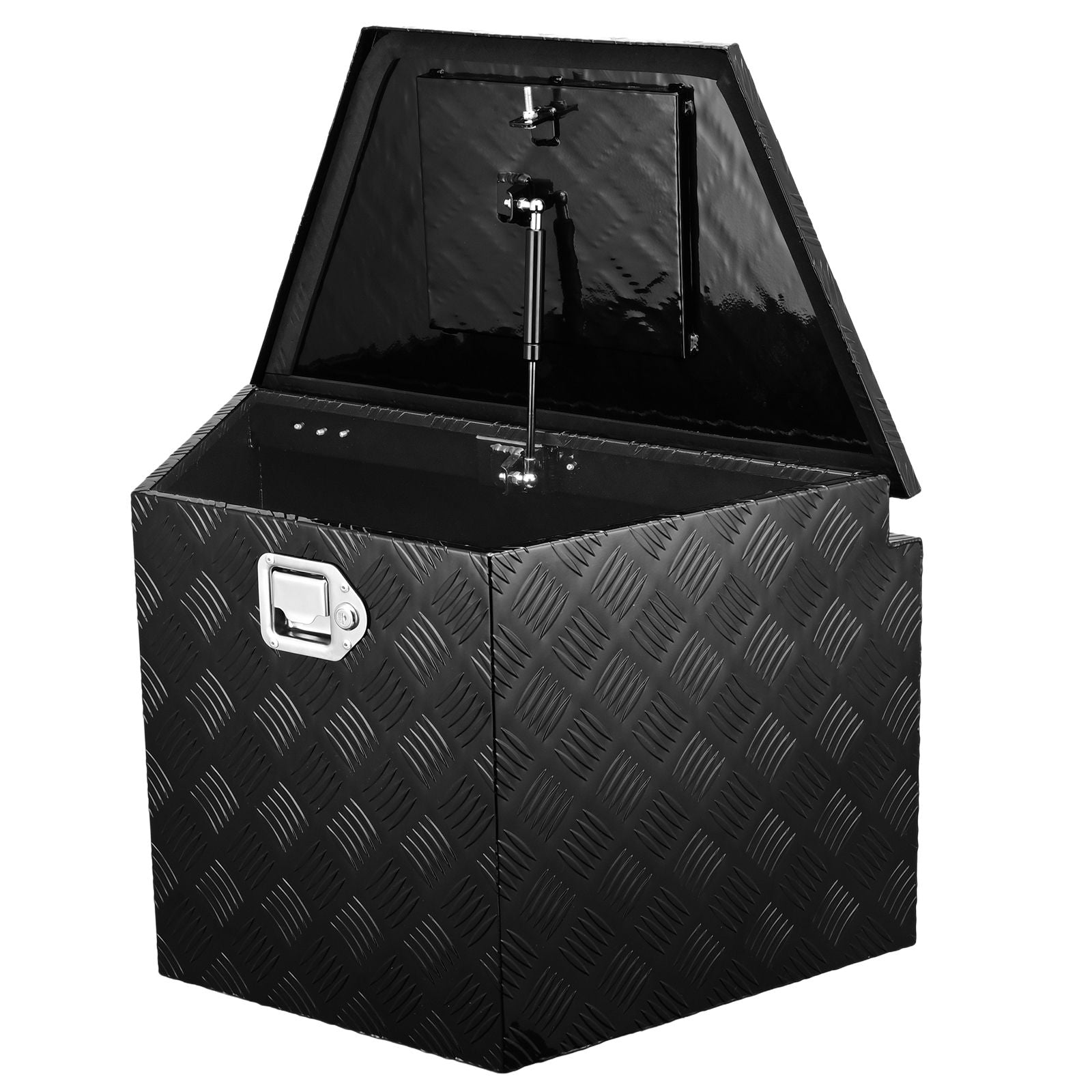 Aluminum Trailer Tongue Box Diamond Plate Tool Chest with Lock 29
