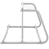 10 Bike Floor Rack Heavy Duty Steel Bicycle Storage Stand Dual-Sided 59 Inch