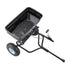 Tow Behind Broadcast Spreader, 130LBS Capacity, Tow/Push Garden Spreader with 13 in Tires, 30 Adjustable Setting & 9.8 ft Spreading Width, Lawn Spreaders for Seed, Fertilizer, Salt, Ice Melt
