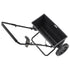 Walk-Behind Push Spreader, 22.6 kg Capacity, Drop Spreader with Hopper Grate, 18 in Spreading Width & 30 Settings, 10 in All Terrain Tires, Garden & Lawn Spreaders for Seed, Fertilizer
