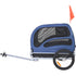45kg Dog Bike Trailer Pet Bicycle Carrier Foldable Cart with Reflectors