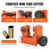 3PCS Pipe Cutter Set Copper Tube Cutter Mini Cutter & Deburring Tool