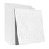 Ceiling Tiles 12-Pack 24 x 24 in PVC Easy Installation White Echo Pattern