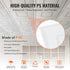 Ceiling Tiles 12-Pack 24 x 24 in PVC Easy Installation White Geometric