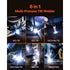 200A 6-in-1 AC/DC TIG Welder Aluminum Welding Machine with LED