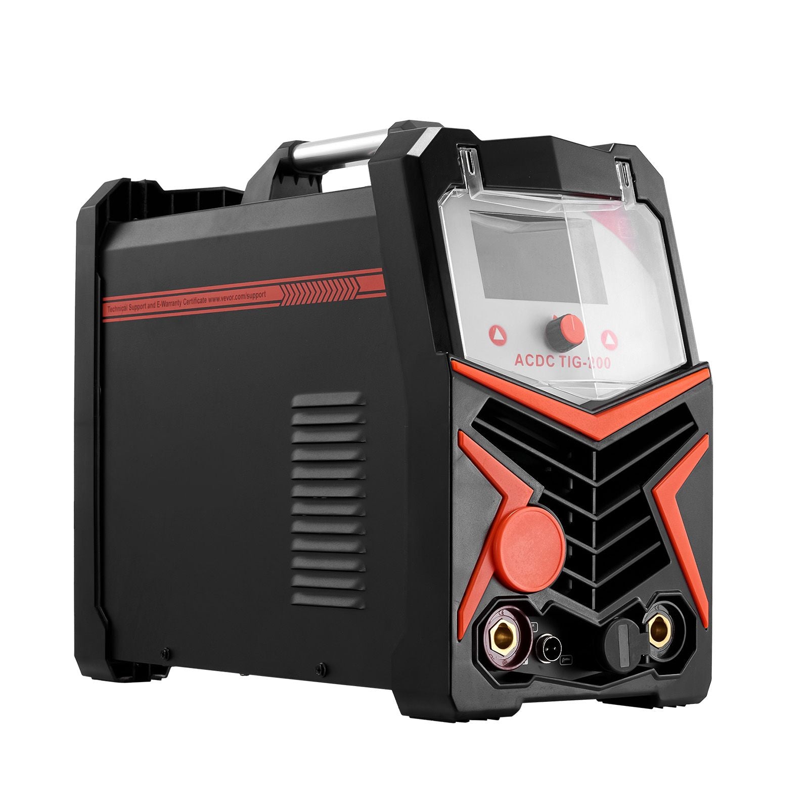 200A 6-in-1 AC/DC TIG Welder Aluminum Welding Machine with LED