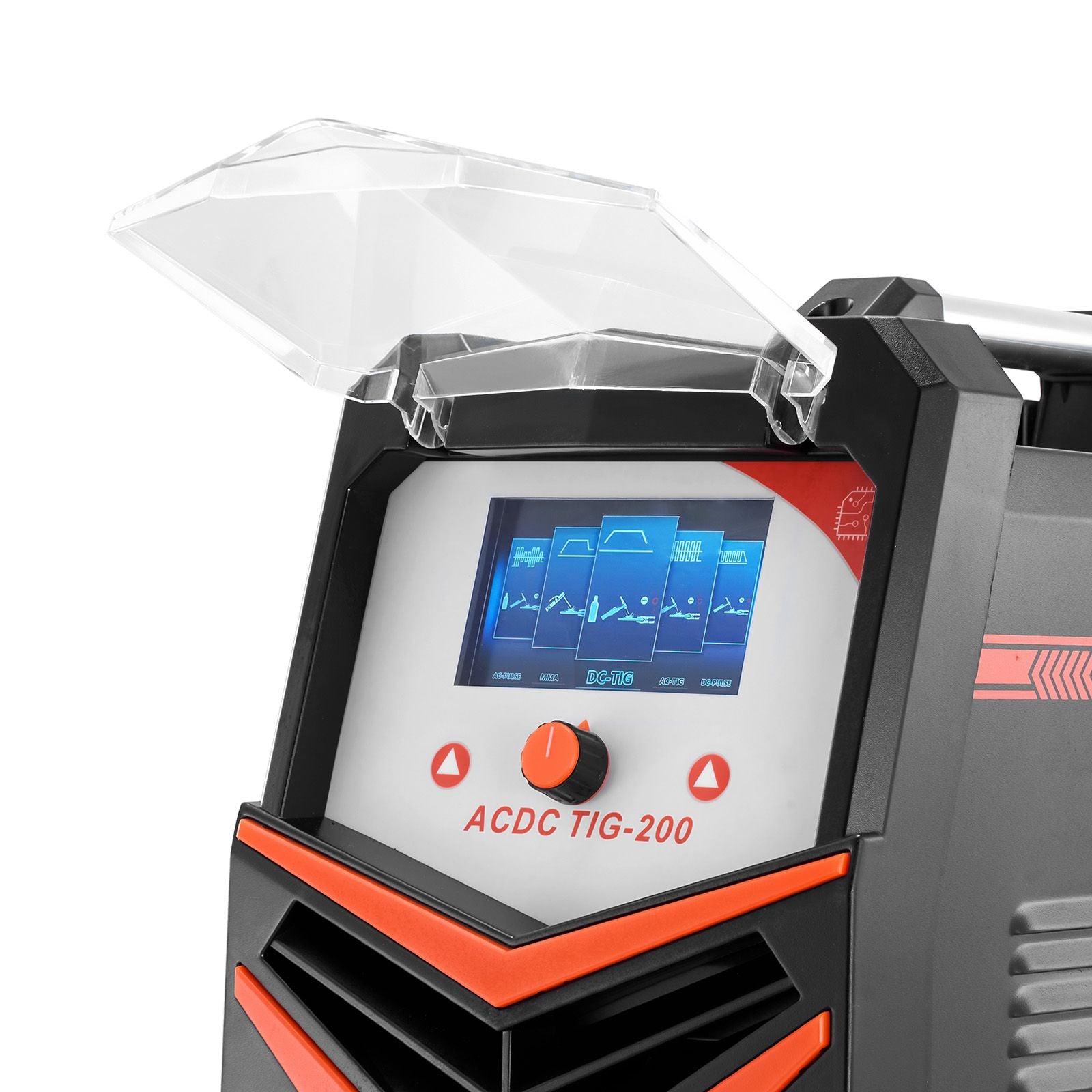 200A 6-in-1 AC/DC TIG Welder Aluminum Welding Machine with LED