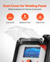 TIG Welder, 200A 6-In-1 Aluminum Welding Machine (LED Display) - AC TIG/DC TIG/AC Pulse TIG/DC Pulse TIG/Spot TIG/MMA(Stick), Electric Welder with Synergic Control IGBT