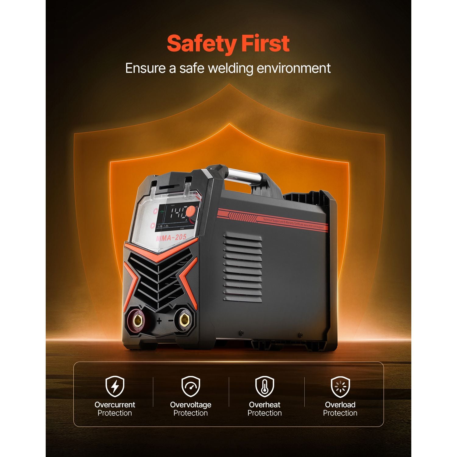 TIG Welder 2-In-1 Welding Machine Lift MMA Stick Arc IGBT Hot Start LED