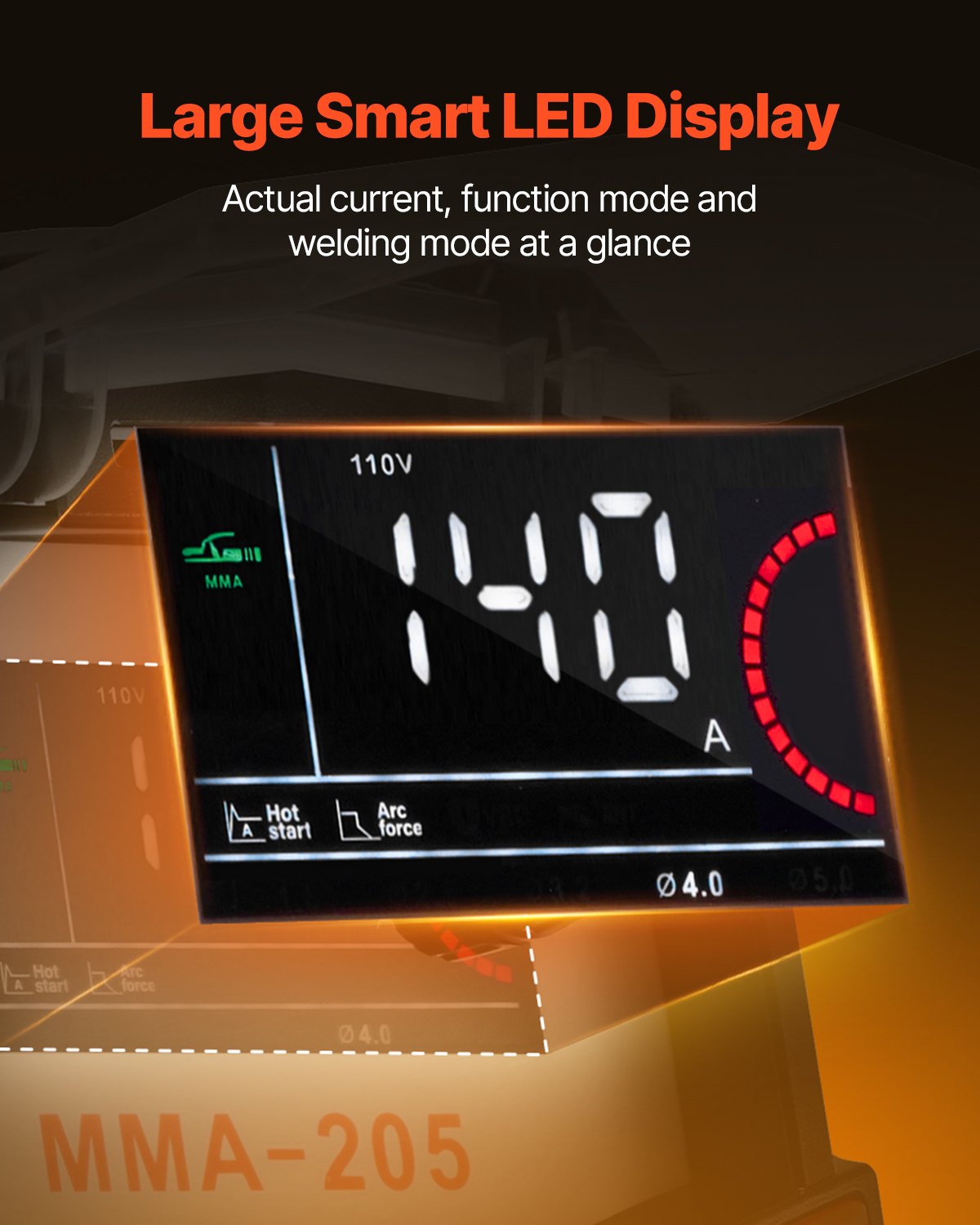 TIG Welder 2-In-1 Welding Machine Lift MMA Stick Arc IGBT Hot Start LED