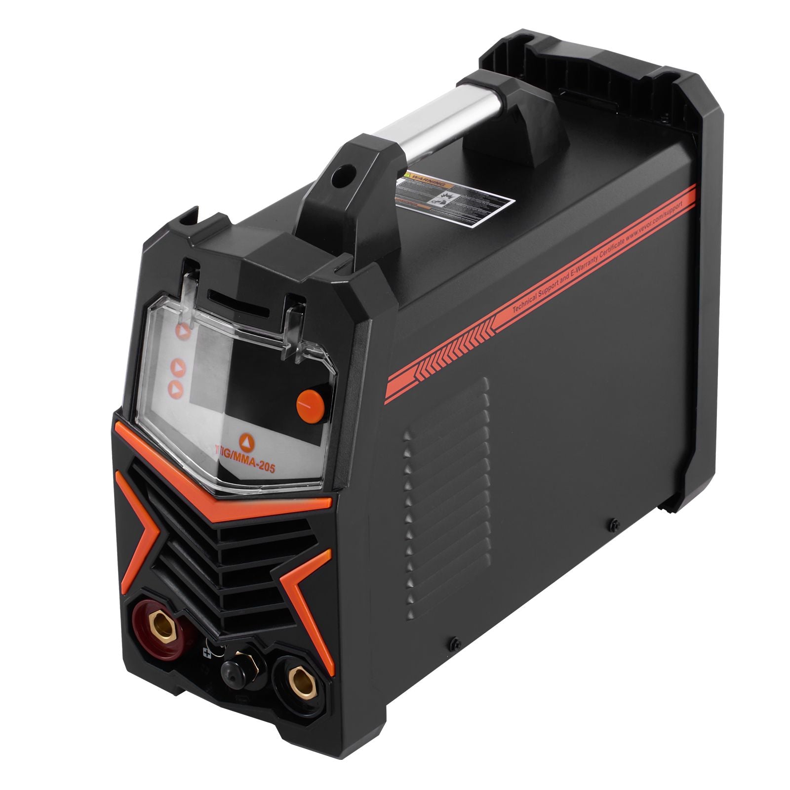 TIG Welder, 205A 3-In-1 Welding Machine (Large LED Display)- DC TIG/DC Pulse TIG/MMA(Stick), Electric Welder with IGBT Inverter High-Frequency Start