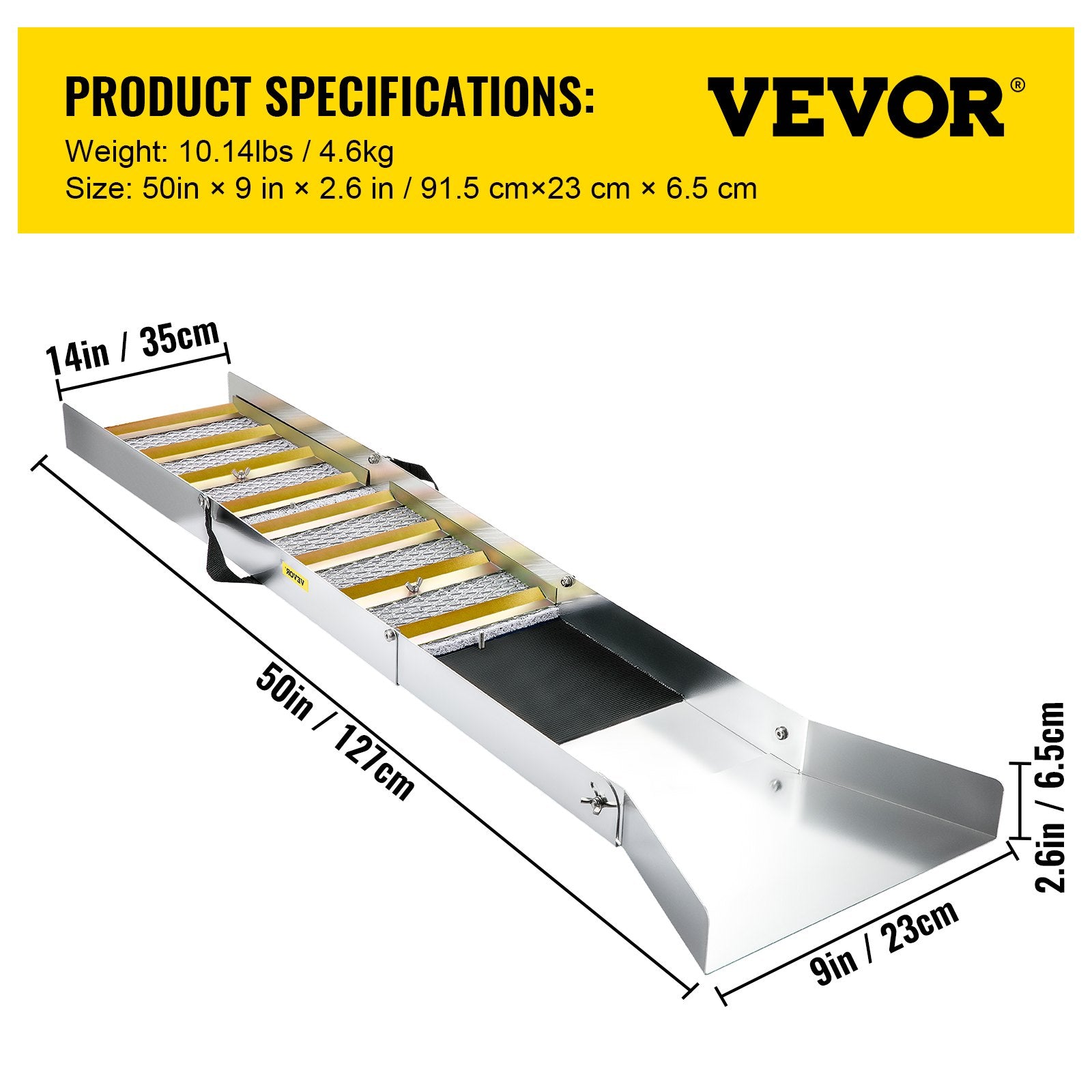 Folding Aluminum Alloy Sluice Box, Compact 50