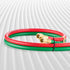 Oxygen Acetylene Hose, 1/4-Inch x 25FT Oxy Acetylene Hose with 9/16"-18 B Fitting, 300PSI T Grade Welding Cutting Torch Twin Hose, Compatible with Oxygen, Acetylene, Propane and Other Fuel Gases