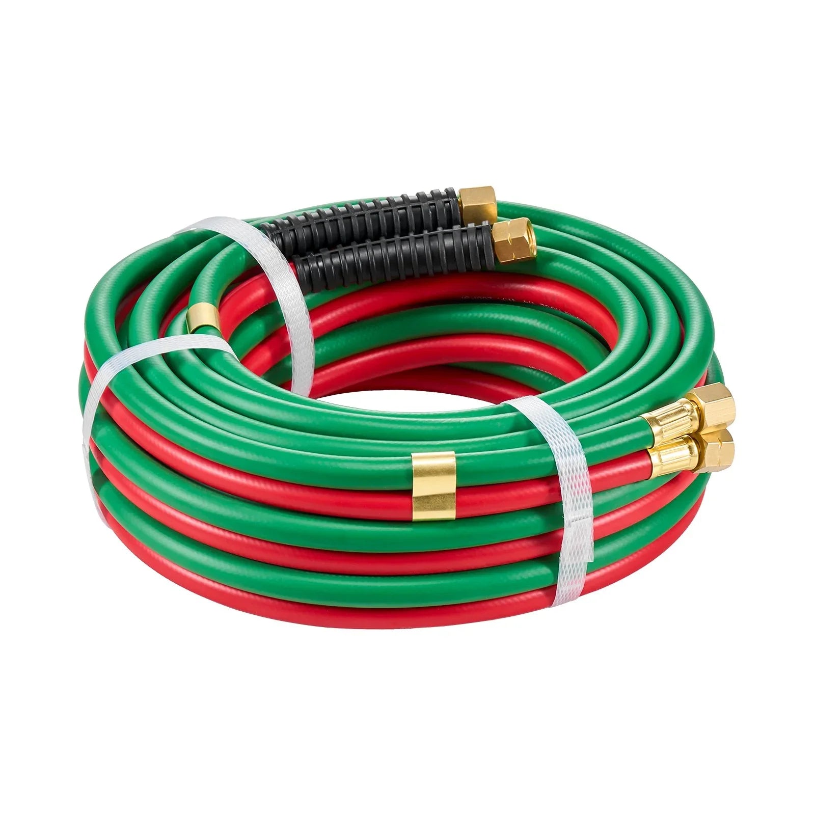 Oxygen Acetylene Hose, 1/4-Inch x 25FT Oxy Acetylene Hose with 9/16