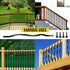 Deck Balusters, 51 Pack Metal Deck Spindles, 32.25\"x1\" Staircase Baluster with Screws, Iron Deck Railing for Wood and Composite Deck, Stylish Baluster for Outdoor Stair Deck Porch