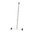 Magnetic Sweeper with Wheels, 43 cm, 4.5 kg Load Capacity, Lightweight Magnetic Pickup Sweeper with Adjustable Handle, Pick Up Nails and Screws, Easy Cleanup for Garages, Roofing Projects