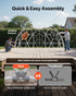 Garden Dome Tent, 3.6 x 2.2 m Outdoor Clear Bubble Tent for 4-7 Person, Weatherproof Geodesic Dome Greenhouse with Window, PVC Igloo Tents for Backyard Patios Camping Party Wedding