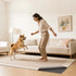 Rug Pad 3.05 x 4.27 m, Non-slip Carpet Area Pad, Rug Mat Padding with Dual Surface Felt Cushion & Rubber Gripper, Hardwood Floor Protection for All Floors, Finishes, Keeps Carpets in Place