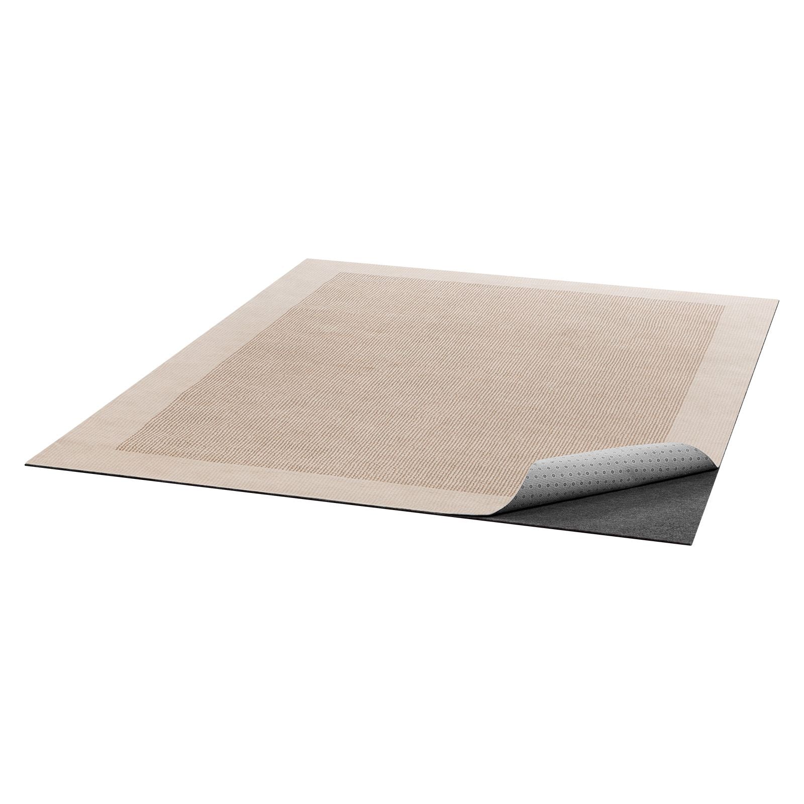 1.52 x 2.13m Non-Slip Rug Pad 3mm Felt Cushion Rubber Gripper Carpet Mat