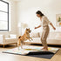 Rug Pad 2.44 x 1.52 m, Non-slip Carpet Area Pad, Rug Mat Padding with Dual Surface Felt Cushion & Rubber Gripper, Hardwood Floor Protection for All Floors, Finishes, Keeps Carpets in Place