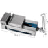 Milling Vice 4"/100mm,Bench Clamp Vice Nodular Cast Iron Material,Clamping Vice Clamping Force 19KN Max, Milling Machine Vice