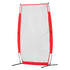 I Screen Baseball for Batting Cage, 7x4 ft Baseball & Softball Safety Screen, Body Protector Portable Batting Screen with Carry Bag & Ground Stakes, Baseball Pitching Net for Pitchers Protection