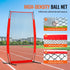 I Screen Baseball for Batting Cage, 7x4 ft Baseball & Softball Safety Screen, Body Protector Portable Batting Screen with Carry Bag & Ground Stakes, Baseball Pitching Net for Pitchers Protection