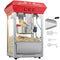 850W Countertop Popcorn Machine, 8oz Kettle 48 Cup Commercial Popcorn Maker, Red
