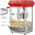 850W Countertop Popcorn Machine, 8oz Kettle 48 Cup Commercial Popcorn Maker, Red