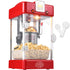 Popcorn Popper Machine Tabletop Popcorn Maker 300W 2.5 Oz Red