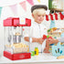 Popcorn Popper Machine Tabletop Popcorn Maker 300W 2.5 Oz Red