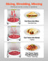 Electric Meat Cutter Machine 850W Commercial Meat Slicer Cutting Machine