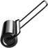 Lawn Roller, 13 Gallon 24Inch Sand/Water Filled Yard Roller, Steel Sod Roller with Easy-turn Plug and U-Shaped Ergonomic Handle for Convenient Push and Pull, for Lawn, Garden, Farm, Park, Black