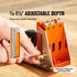 30PCS Pocket Hole Jig Kit Adjustable Wood Joinery Drill Guide Set