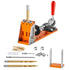 30PCS Pocket Hole Jig Kit Adjustable Wood Joinery Drill Guide Set