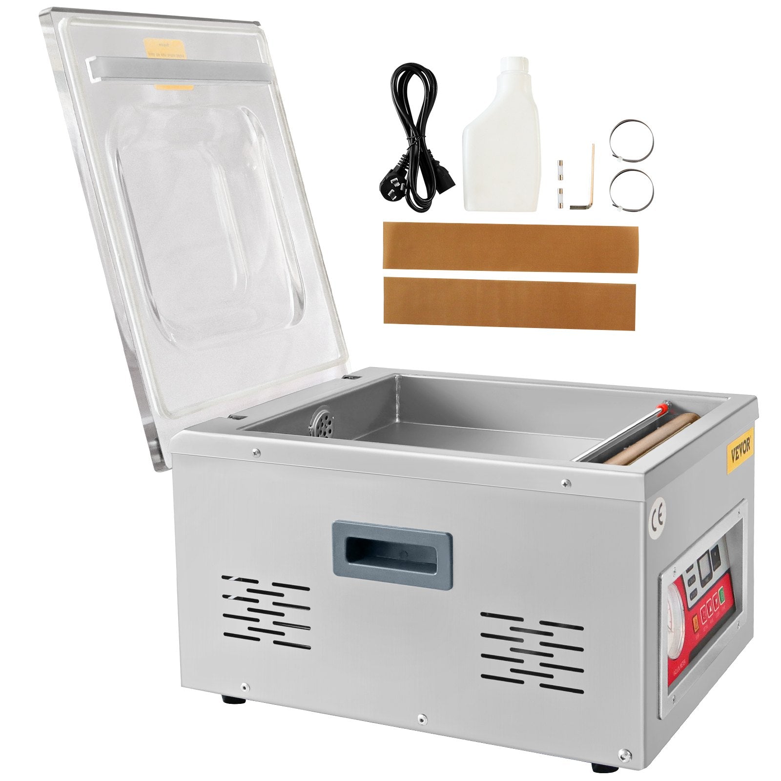 Chamber Vacuum Sealer Vacuum Packaging Machine 6.5 cbm/h Pump Rate 220V