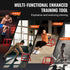 12 Inch Steel Plyometric Jump Box Anti-Slip Fitness Step Platform Red