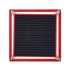 12 Inch Steel Plyometric Jump Box Anti-Slip Fitness Step Platform Red