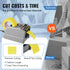 Automatic Electric Tape Dispenser 6-60mm Packaging Tape Cutter Machine