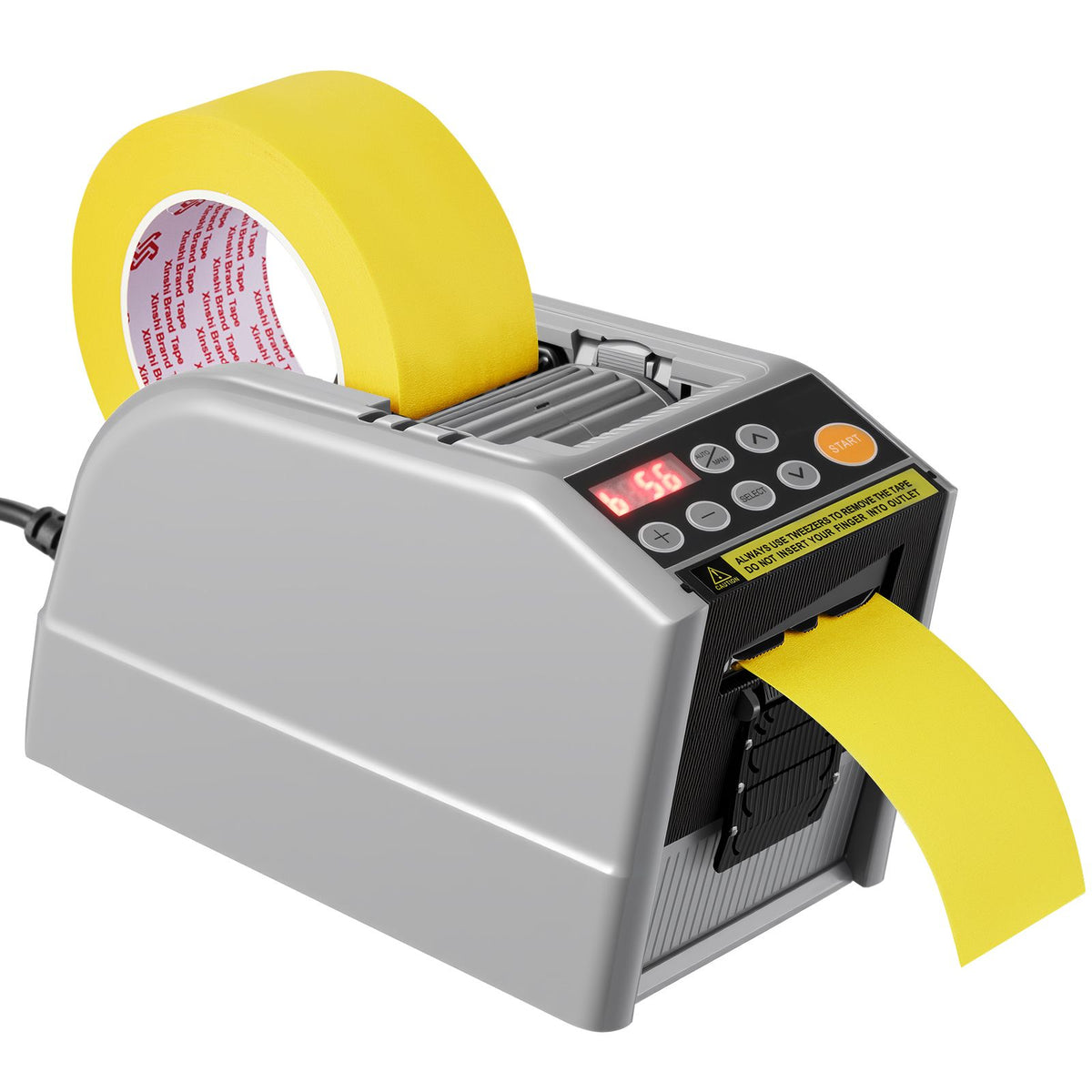 Automatic Electric Tape Dispenser 6-60mm Packaging Tape Cutter Machine