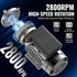 2.2KW Electric Motor 2800 rpm, AC 220~240V 13.8A, 90L, B3 Frame, Air Compressor Motor Single Phase, 24mm Keyed Shaft, CW/CCW Rotation for Agricultural Machinery and General Equipment