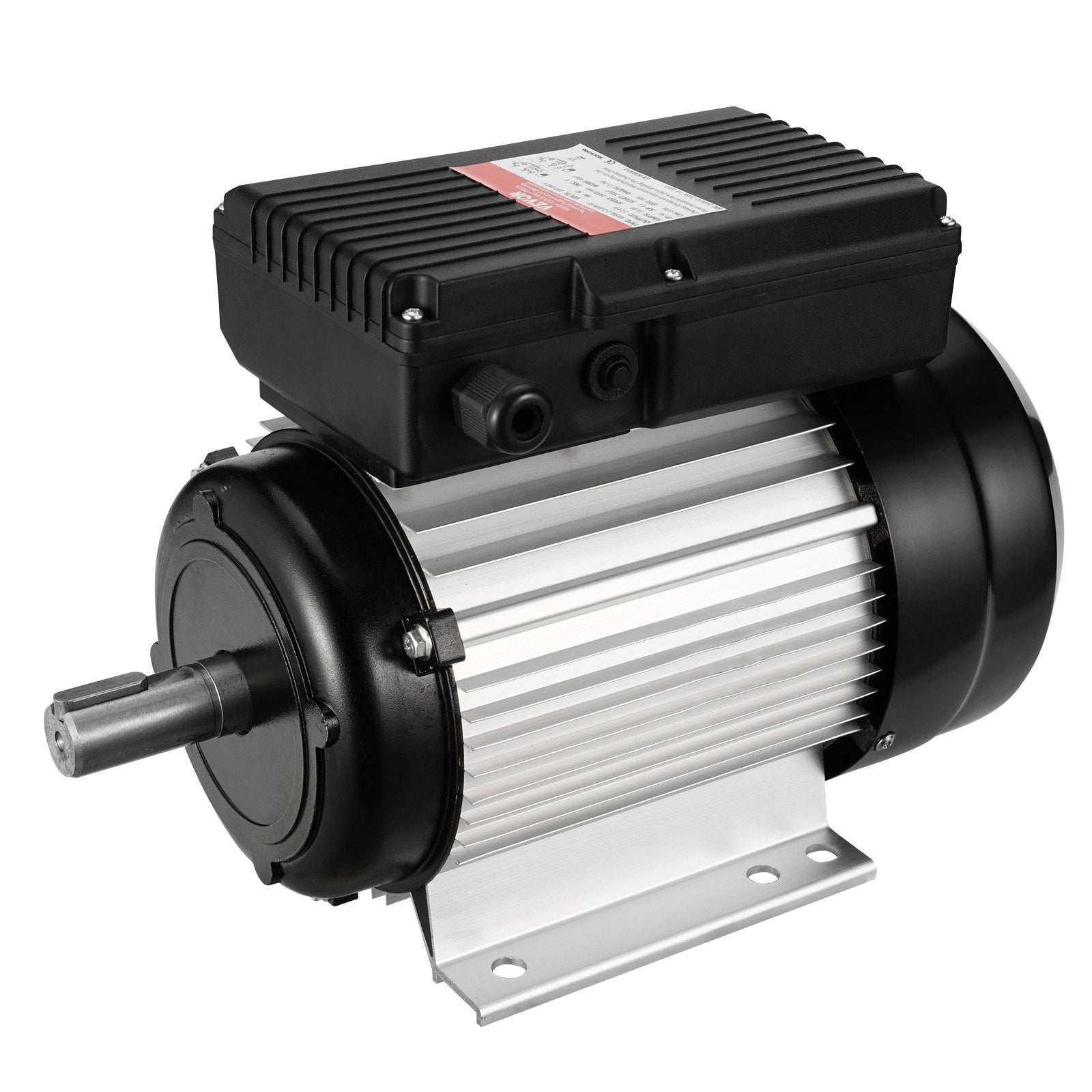 2.2KW Electric Motor 2800 rpm, AC 220~240V 13.8A, 90L, B3 Frame, Air Compressor Motor Single Phase, 24mm Keyed Shaft, CW/CCW Rotation for Agricultural Machinery and General Equipment