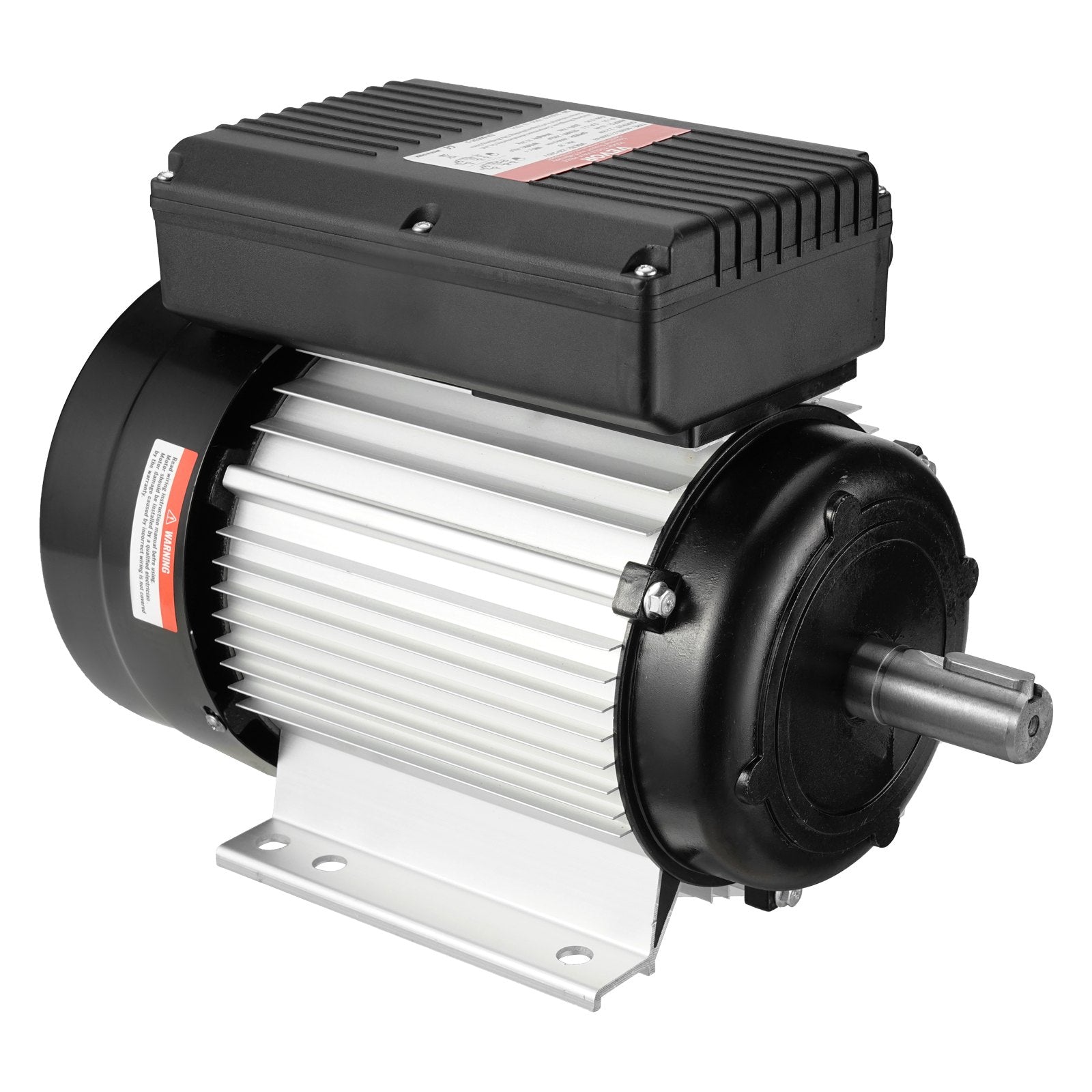 2.2KW Electric Motor 2800 rpm, AC 220~240V 13.8A, 90L, B3 Frame, Air Compressor Motor Single Phase, 24mm Keyed Shaft, CW/CCW Rotation for Agricultural Machinery and General Equipment