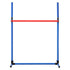 Dog Agility Training Set 4PC Adjustable Hurdles Weave Poles Jump Ring Kit