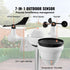 7-in-1 Wi-Fi Weather Station 177.8 mm TFT Display Wireless Outdoor Sensor